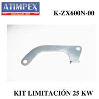 Kit de Limitaci&oacute;n a 25 Kw para Kawasaki ZX6RR