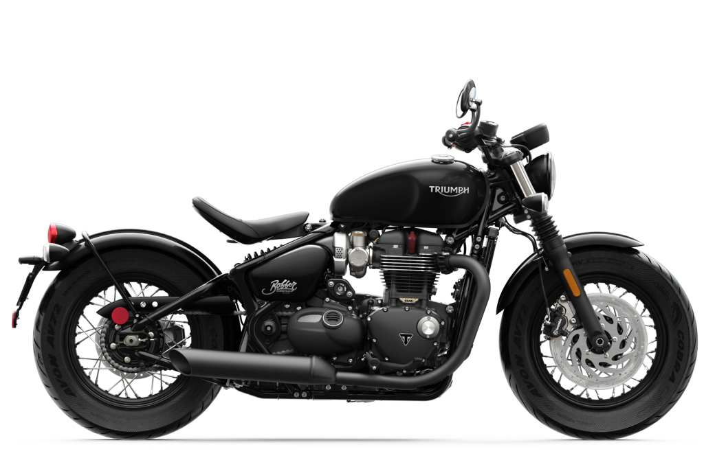 TRIUMPH BONNEVILLE BOBBER BLACK 2019